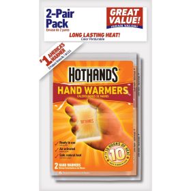 HotHands 10 Hour Hand Warmer | 2 Pair Pack