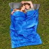 2 Person Waterproof Sleeping Bag with 2 Pillows