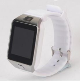 Smart Bluetooth Touch Screen Smart Message Reminder Sport Step Counting Watch (Color: White)