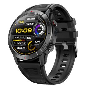 Full HD Screen Smart Watch Bluetooth Calling (Color: Black)