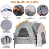 Truck Bed Tent Waterproof Windproof Pickup Truck Tent with Carry Bag 5.41-6.56FT Bed Rainfly PU2000mm Waterproof for Camping Travel